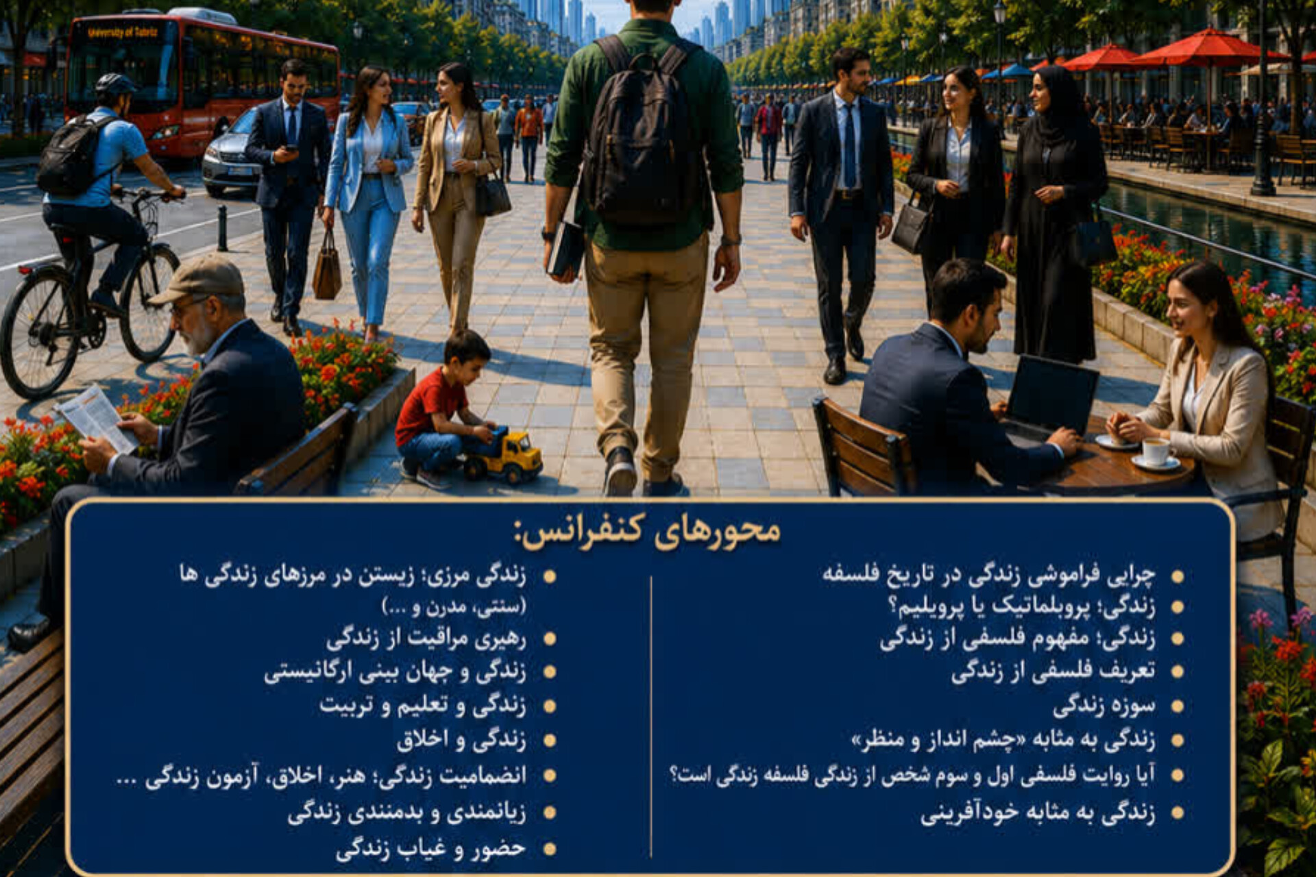 کنفرانس بینالمللی «فلسفه زندگی» برگزار میشود کنفرانس بینالمللی «فلسفه زندگی» برگزار میشود
