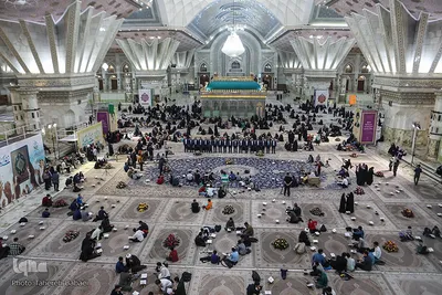 گردهمایی حلقه‌های حفظ موضوعی قرآن در حرم امام خمینی