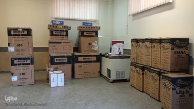 تحویل ۶۴ سری جهیزیه کامل نوعروسان تحت پوشش کمیته امداد به اهر