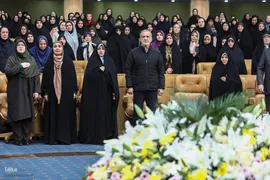 مراسم بزرگداشت هفته زن و روز مادر