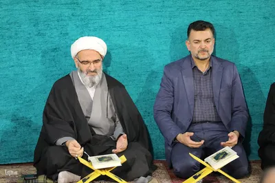محفل انس با قرآن کریم در سمنان