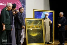 آئین رونمایی از آثار فرهنگی و علمی اربعین