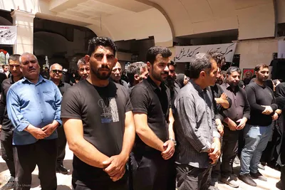 تشییع پیکر دو شهید قرآن آموز در تبریز
