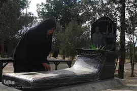 قبور شهدای فاجعه منا