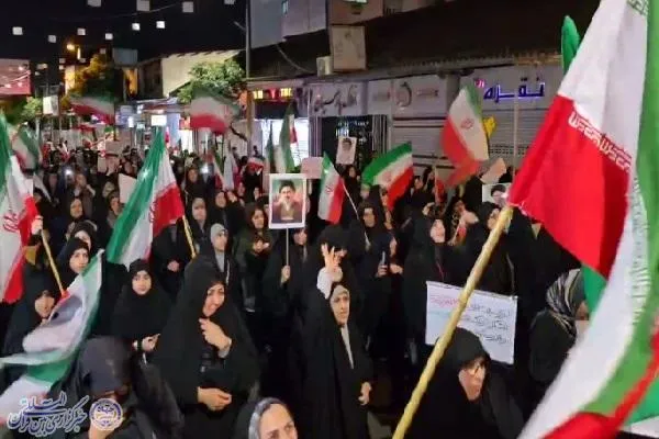 هشتاد و دومین راهپیمایی بزرگ بابلسر در استقبال از رهبری جدید