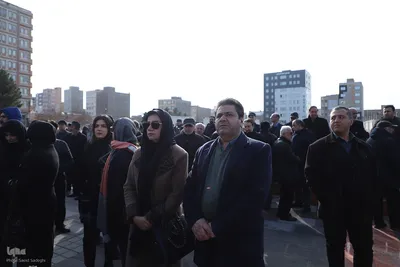 آیین بدرقه و وداع با پیشکسوت شعر و ادب ایران استاد علی نظمی‎
