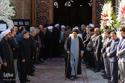 مراسم ترحیم آیت‌الله مستجابی در اصفهان