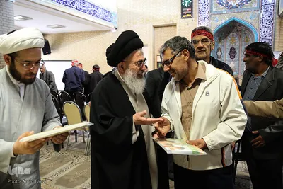 گردهمایی جانبازان دفاع مقدس‎ با حضور آیت الله دستغیب
