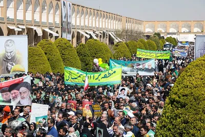 راهپیمایی روز قدس در اصفهان