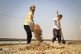 آماده‌سازی موکب‌های اربعین در مرز شلمچه