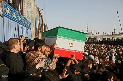 تشییع رهبر شهید در قم 