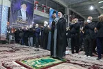 وداع مردم نی ریز با پیکر آیت الله «سیدمحمد فقیه»