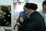 دیدار خانواده سه شهید جنگ رمضان در لرستان
