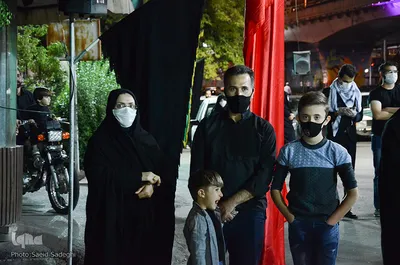 عزاداری شب تاسوعای حسینی در مهدیه تبریز