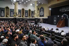 آخرین شب مراسم عزاداری حضرت فاطمه‌زهرا سلام‌الله‌علیها