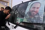 مراسم تشییع پیکر مطهر سروان شهید«رضا کریمی»