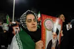 اجتماع شبانه مردم در سوگ رهبر شهید - تبریز
