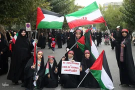 راهپیمایی مردم ایران به شکرانه حماسه‌ مقاومت