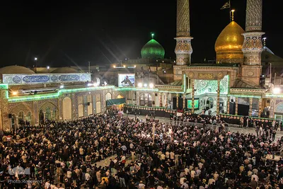 مراسم مسلمیه در حرم حضرت عبدالعظیم حسنی(ع)