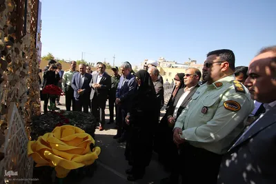 آیین نواخته شدن زنگ مهر، ایثار و مقاومت در شیراز‎