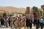 تشییع پیکر جانباز شهید اسکندر آذر در شهرکرد