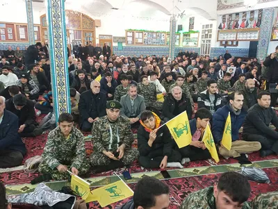 مراسم بزرگداشت شهدای مقاومت در شهرستان اهر