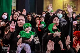 حسینیه ایران؛ سوگواره شیرخوارگان حسینی در زنجان