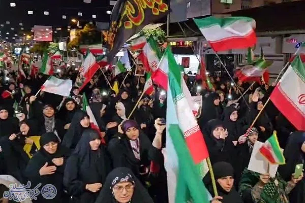 هشتاد و دومین راهپیمایی بزرگ بابلسر در استقبال از رهبری جدید
