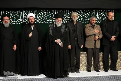 مراسم عزاداری شام غریبان در حسینیه امام خمینی(ره)