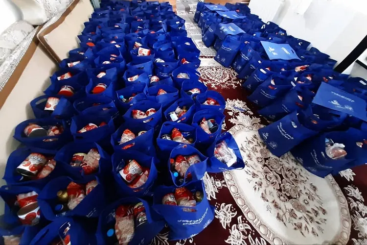 توزیع 372 بسته معیشتی میان نیازمندان توسط جهادگران «یك روز خوب»