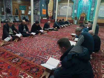 محفل جزء قرآن کریم در اهر