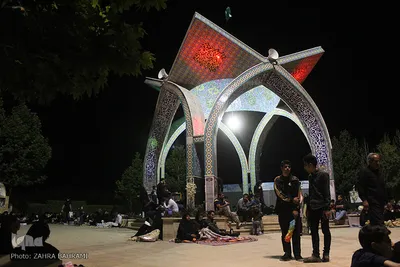 احیاء شب بیست و سوم ماه مبارک رمضان-بهشت زهرا(س)اراک/عکاس:زهرا بهرامی