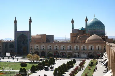 نقش جهان میزبان مسافران نوروزی نصف جهان