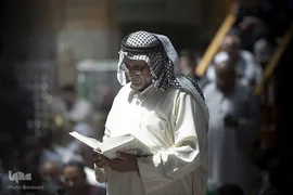 مراسم دعای عرفه در آستان عباسی