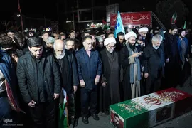 وداع با پیکر شهید مجتبی اسماعیلی؛ شکوه ایثار در اسلامشهر