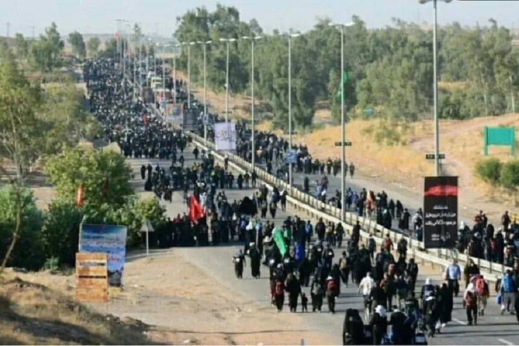 زائران اربعین از مرز خسروی عازم کربلا شوند