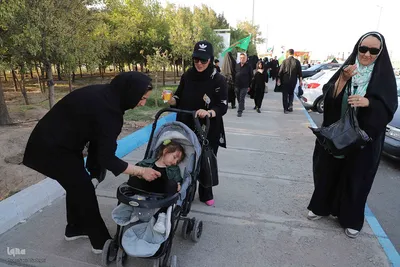مراسم آیینی جاماندگان اربعین حسینی در تبریز