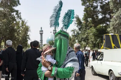 عزاداری عاشورای حسینی در کرج‎