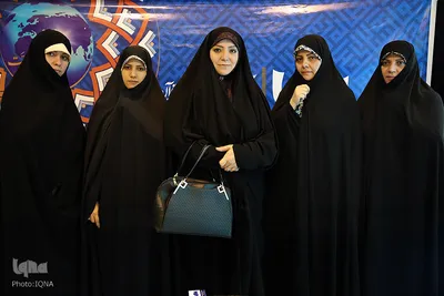 جمعی از بانوان قرآنی در غرفه ایکنا