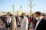 نماز عید فطر در حرم مطهر رضوی
