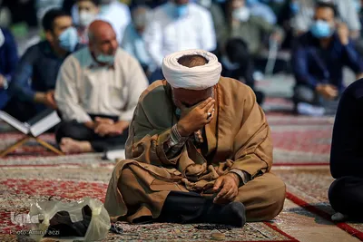 مراسم استقبال از محرم الحرام در حرم شاهچراغ(ع)