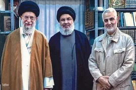 شهید سید حسن نصرالله در قاب تصویر
