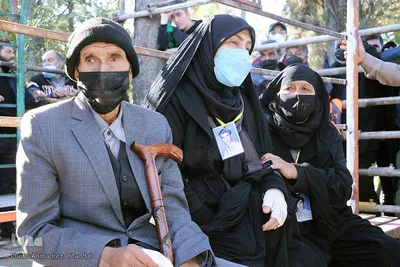 مراسم تشییع و تدفین پاسدار شهید «فیض‌الله کنعانی حقیقی» در شیراز‎‎