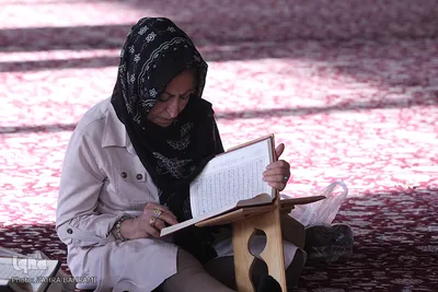 آئین جزءخوانی قرآن کریم_مصلی بیت المقدس اراک/عکاس:زهرا بهرامی