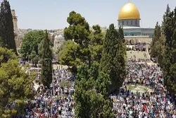 Dubban Falasdinawa ne suka halarci Sallar Juma'a na Masallacin Al-Aqsa