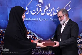 تقدیر از مصطفی کلانکی، مدیر  مؤسسه فرهنگی قرآن و عترت ریان