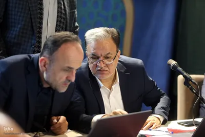 اولين روز مسابقات سراسری قرآن کریم - هیأت داوران بخش همخوانی قرآن کریم