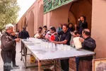 آیین عزاداری ۱۳ محرم در مسجد ملااسماعیل یزد‎