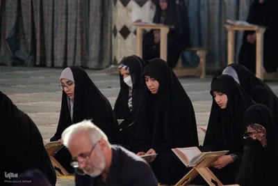 تصاویر محفل انس با قرآن در چهارمحال و بختیاری‎‎
