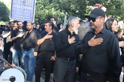 اجتماع هیئات مذهبی شهرستان ملایر به مناسبت  تاسوعای حسینی